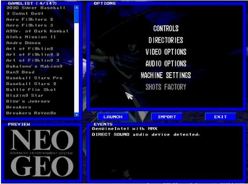 NEOGEO模拟器中文版下载 NeoRAGEx_v0.8b版本下载免安装包